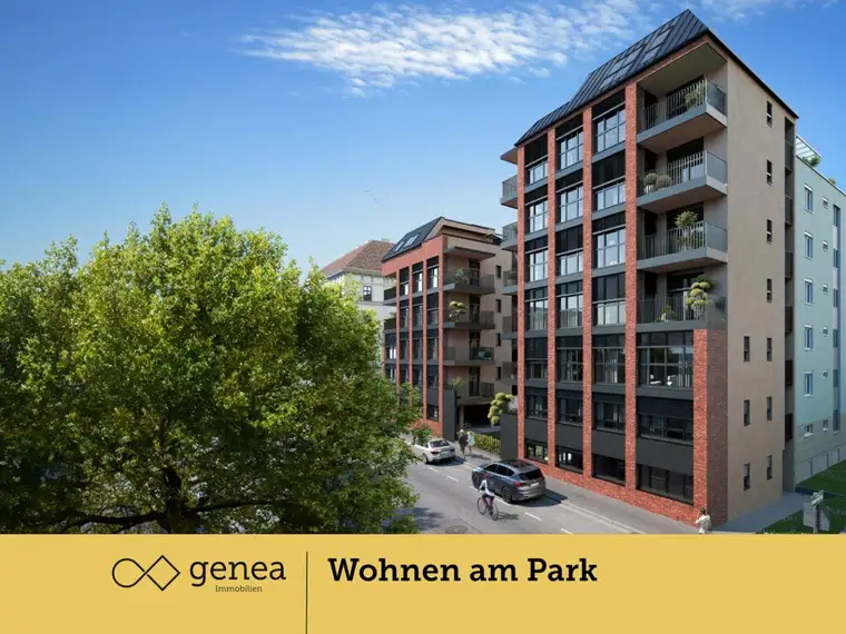 Penthouse mit Terrasse | Augarten vor der Tür | The Bricks | Provisionsfrei