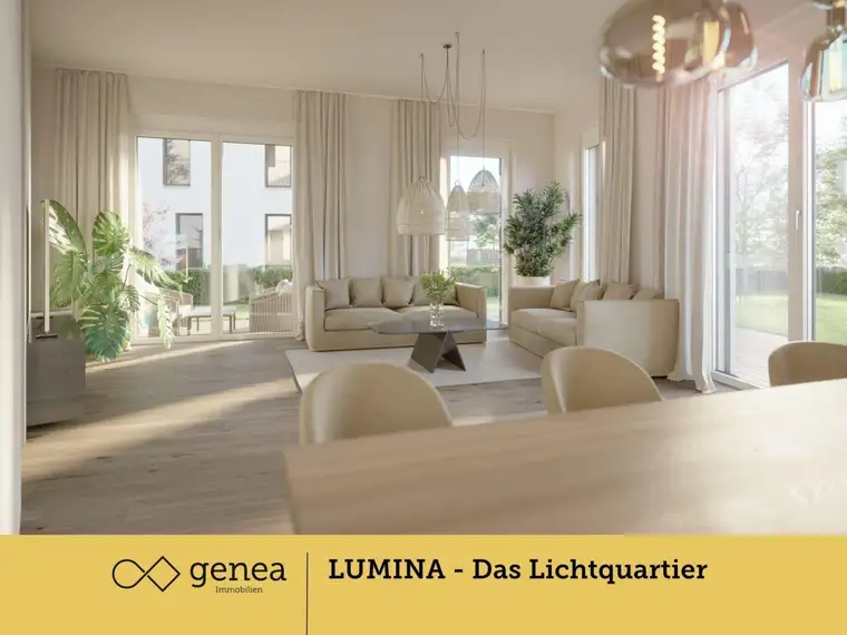 Ruhig, grün, urban – Ihr neues Familienzuhause | LUMINA | Erstbezug