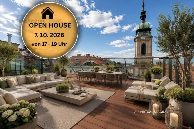 GOLDENER PFAU | ÜBER DEN DÄCHERN DES KARMELITERVIERTELS - EIN PENTHOUSE FÜR BESONDERE ANSPRÜCHE