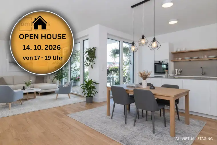 GOLDENER ALBATROSS | LICHT, FREIRAUM UND URBANER KOMFORT – 3-ZIMMER-WOHNUNG MIT TERRASSE UND LOGGIA