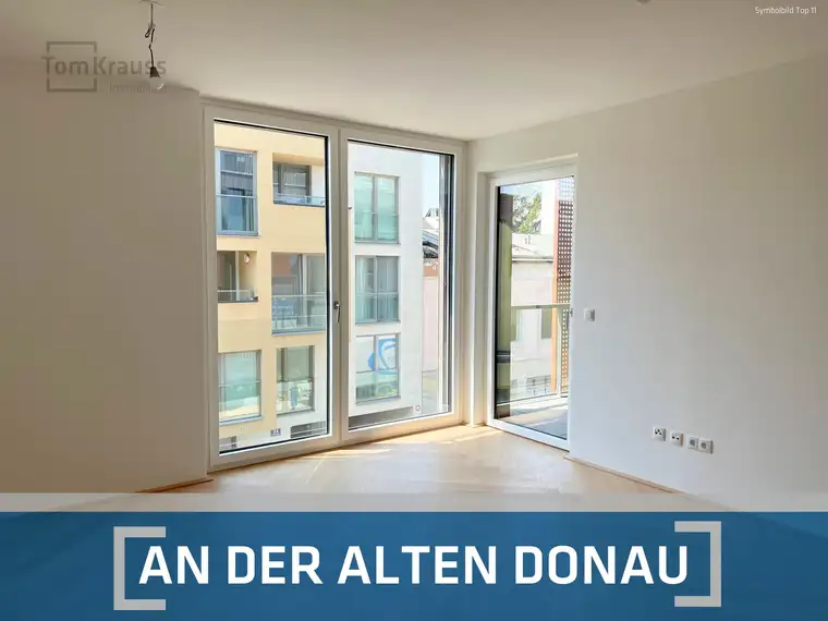 ALTE DONAU FLORIDUSGASSE: 2 ZIMMER DESIGNER TRAUM