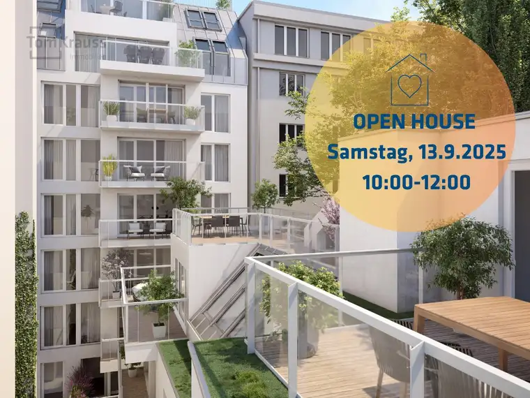 Entdecken Sie KOMFORT PUR - Terrassenwohnung mit eigenem Lift in BEST-LAGE