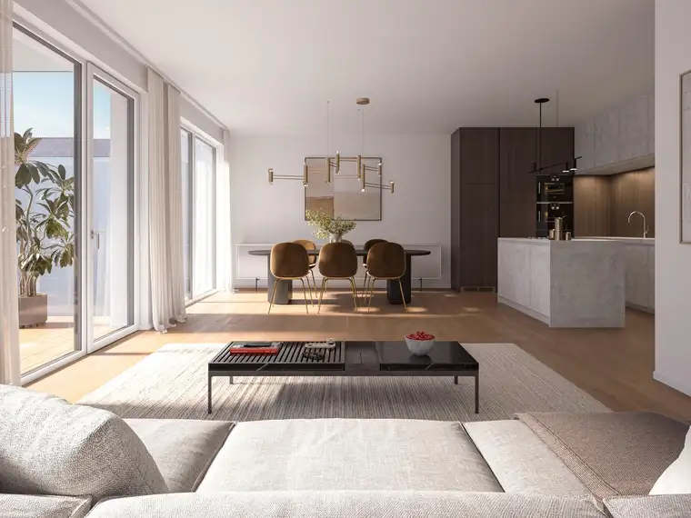 KAISERMÜHLEN: FAMILIENHIT 3-ZIMMER MIT TERRASSE