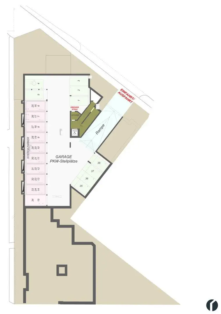 Eigentumswohnungen Projekt "Veritas" Dachgeschosswohnung Top 1/12, 4 Zimmer