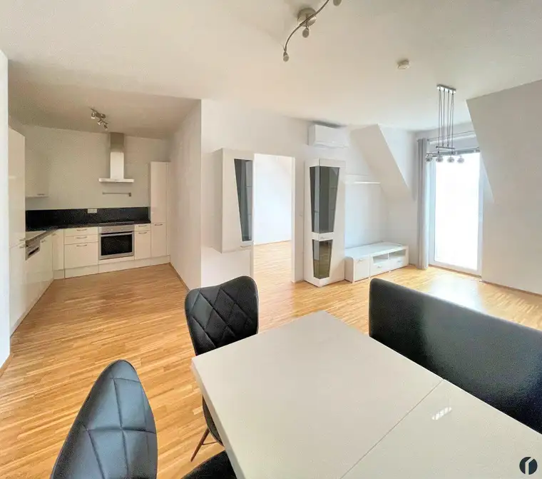 2-Zimmer-Wohnung mit Balkon und Klimaanlage in Tulln - Teilmöbliert