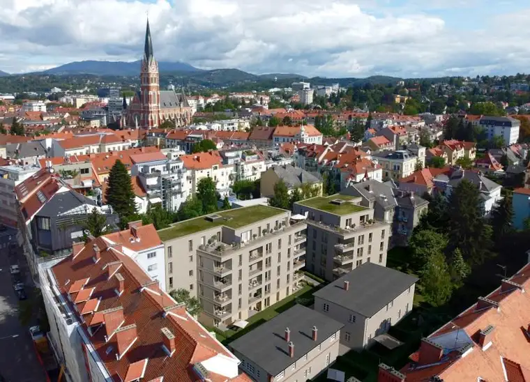 im Herzen von Graz: 2-Zimmer Wohnung mit Balkon - Erstbezug 