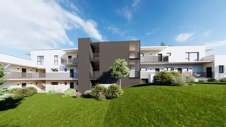 Neubau: exklusive 2-Zimmer Wohnung mit Balkon in Mariatrost 