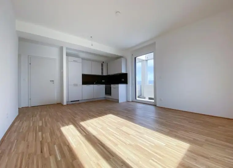 moderner Wohnkomfort: 2-Zimmer Wohnung mit Balkon, Erstbezug 