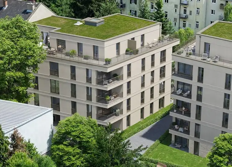 Herz-Jesu Viertel: moderne 3-Zimmer Wohnung mit Balkon 