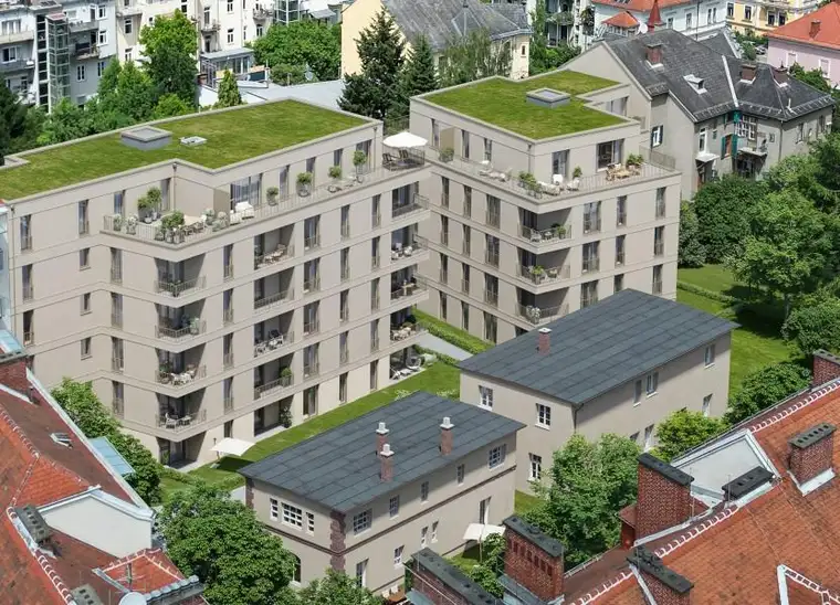 Altbaufeeling + Neubaukomfort: Gartenwohnung im Herz-Jesu Viertel 