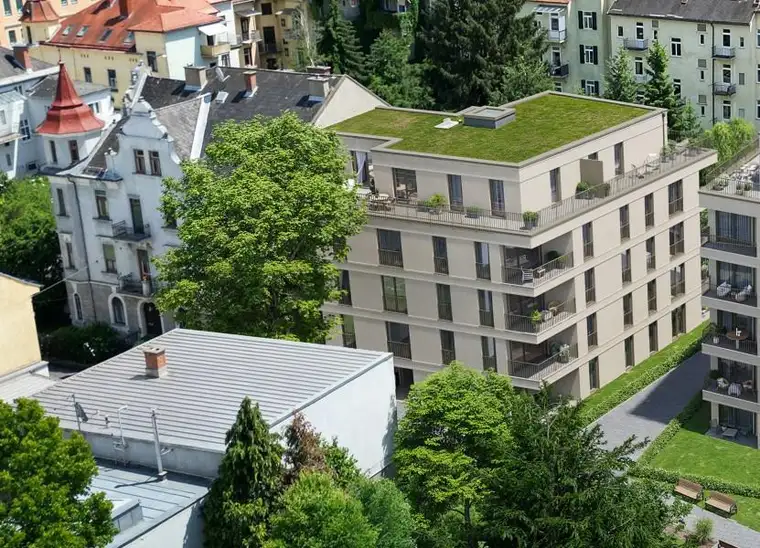 exklusive 4-Zimmer Neubauwohnung mit Balkon im Herz-Jesu Viertel 