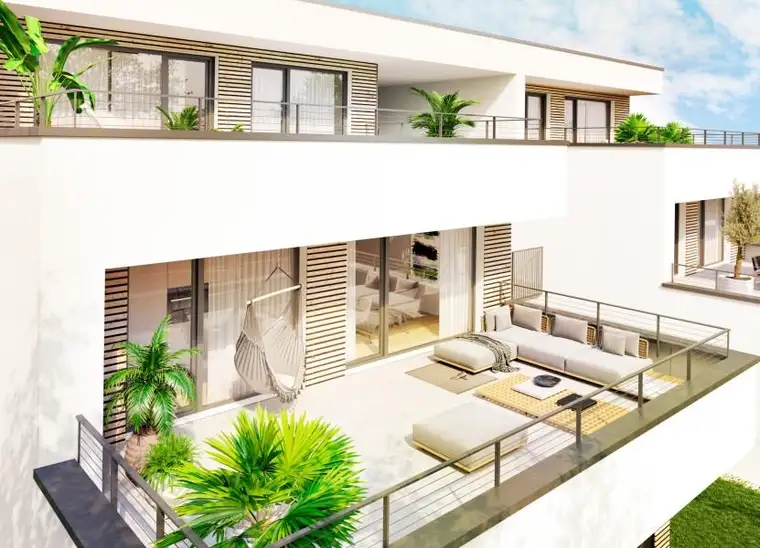 Heimkommen und aufatmen! großzügige 3-Zimmer Terrassenwohnung in sonniger Ruhelage - Erstbezug 