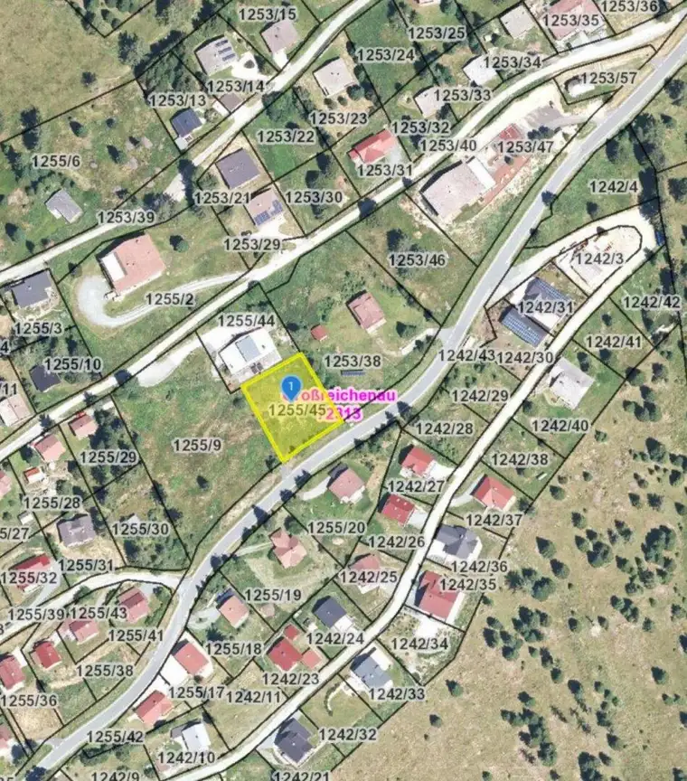 Attraktives Baugrundstück auf der Hochrindl für 2-3 Chalets (Widmung: Bauland/Kurgebiet)