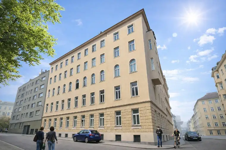 TOPLAGE/Erstbezug/Baubeginn - Sehr gut aufgeteilte 2 Zimmer Altbauwohnung (Top 6)
