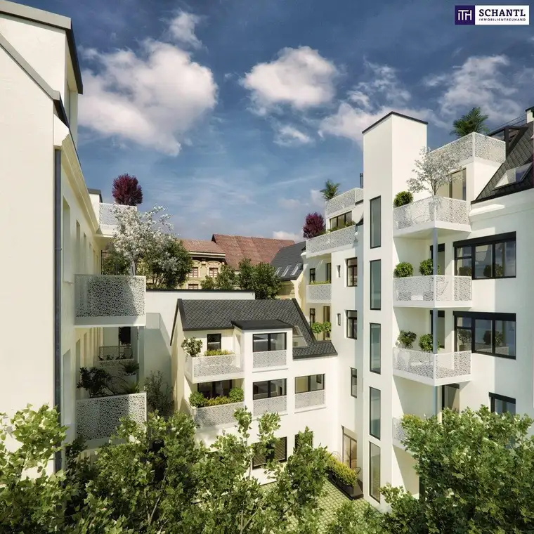 Stylisches Atelier im Innenhof! Traumprojekt in Währing! Eigengarten + Hochwertige Ausstattung + Rundum sanierte Liegenschaft + Tolle Infrastruktur!