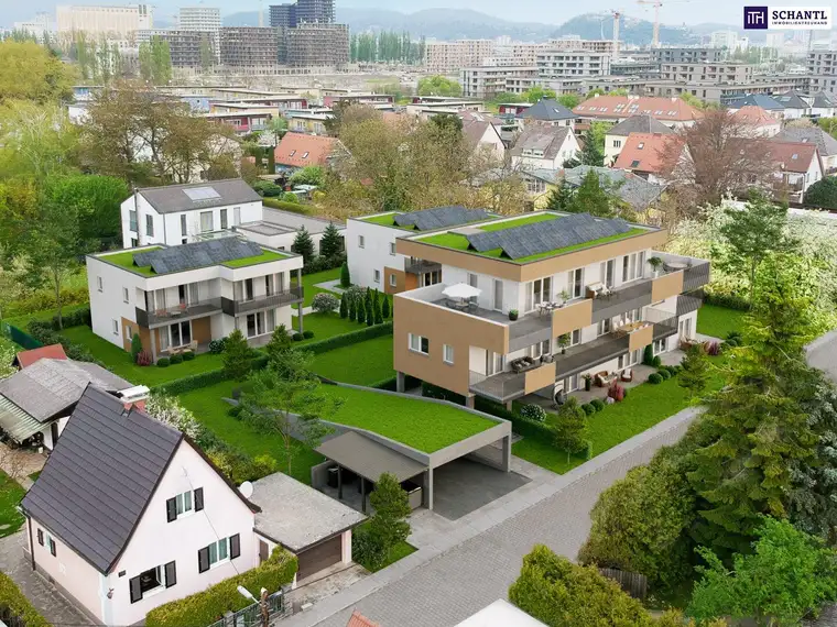 Baustart im Herbst 2023! Neubau Doppelhaushälfte + Terrasse + Balkon + Garten in Graz!