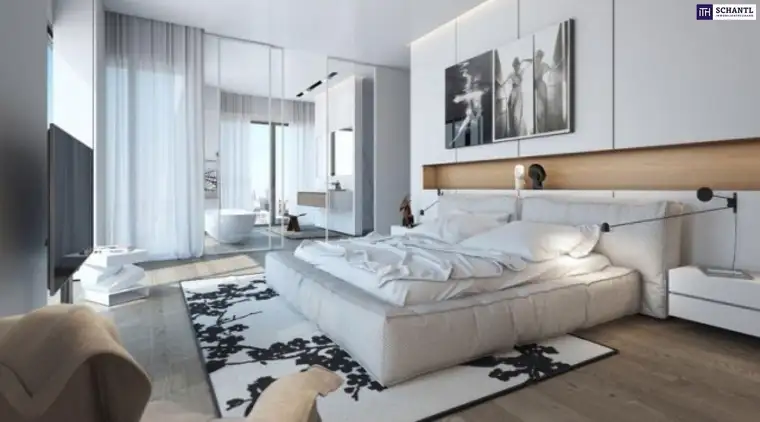 PROVISIONSFREIE PENTHOUSE-WOHNUNG: Exklusives Leben im Herzen von Voitsberg! Baustart erfolgt! Top Ausstattung &amp; erstklassige Infrastruktur! Nur 30 Minuten von Graz entfernt! 4 Zimmer, riesige Dachterrasse &amp; beeindruckende Glasfronten!