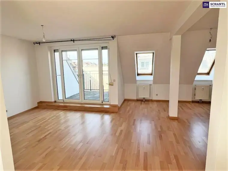Befristet vermietete Dachgeschoss-Maisonette in Bestlage im Stadtzentrum von St.Pölten! Garagenplatz &amp; Wohlfühlfaktor inkludiert!