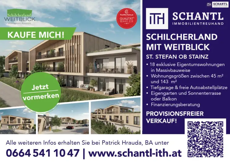 Projekt Schilcherland mit Weitblick - PROVISIONSFREI! - Herausragendes Neubauprojekt - Penthouse &amp; Ruhe auf der Dachterrasse! VORMERKUNG GESTARTET! Einzigartig stilvolle Wohnkultur! Willkommen in deinem Zuhause der Extraklasse!