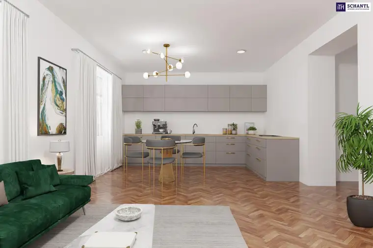 ++ LUXURY LIVING ++ Exklusive Dachgeschoßwohnung in revitalisiertem Altbau + schlüsselfertige Ausführung + Ruhelage