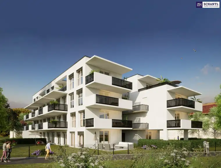 ANLAGE-WOHNUNG - Luxus Gartenwohnung mit unglaublich großem Eigengarten im wunderschönen Bezirk Eggenberg - errichtet in höchster Qualität!