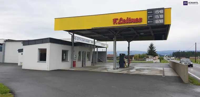 SUPER CHANCE! Modernisierte Tankstelle mit Waschanlage &amp; Snackbereich – Perfekte Lage, großes Potenzial!