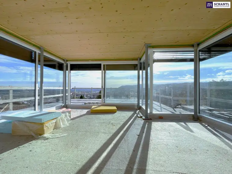 Wohnen am Südhang des Ölbergs! Exklusive Rohbau-Villa in Klosterneuburg, individuell nach Ihren Vorstellungen fertigstellen!
