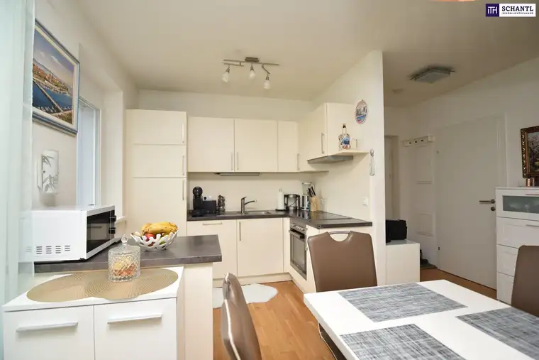 SPITZEN BALKON mit 13m²! Toll aufgeteilte 2-Zimmer WOHNUNG in TOP LAGE! Ab September!