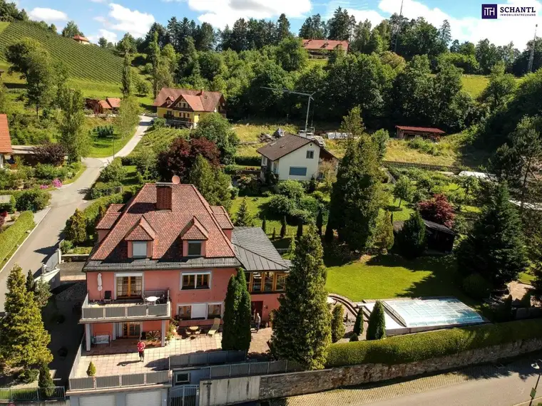 Wow - Exklusives Anwesen in Leutschach, Südsteiermark – Ihr Rückzugsort mit Charme, Komfort und unendlichen Möglichkeiten! Perfekt als Ordination/Büro &amp; exklusivem Wohnen nutzbar