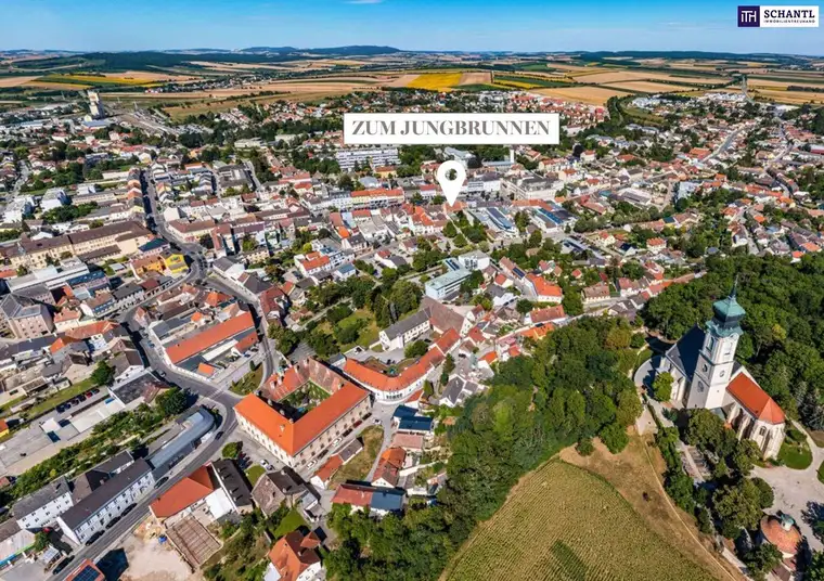 ZUM JUNGBRUNNEN! Ab ins Dachgeschoss ohne Schrägen! Familien-Hit mit Balkon und Terrasse! Beste Infrastruktur + Hochwertige Materialien + Garagenplatz optional!