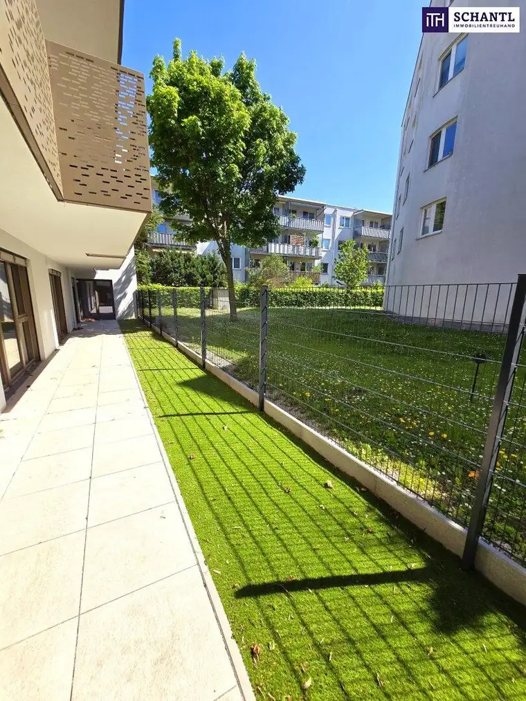 Hofseitiger Terrassen-Traum! Perfekte 2-Zimmer Wohnung + Blick ins Grüne + Komplette Ruhelage + Energieeffizienz + Perfekte Anbindung und Nahversorgung! Jetzt zugfreifen!