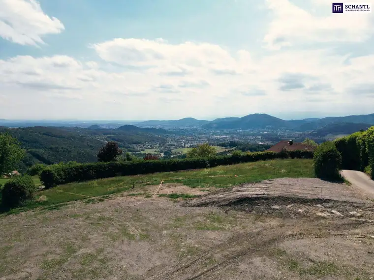GRUNDSTÜCK FÜR DAS HAUS IHRER TRÄUME! Ihr neues Zuhause mit Blick über Graz – idyllisch &amp; unvergleichlich! VEREINBAREN SIE JETZT IHREN BESICHTIGUNGSTERMIN!