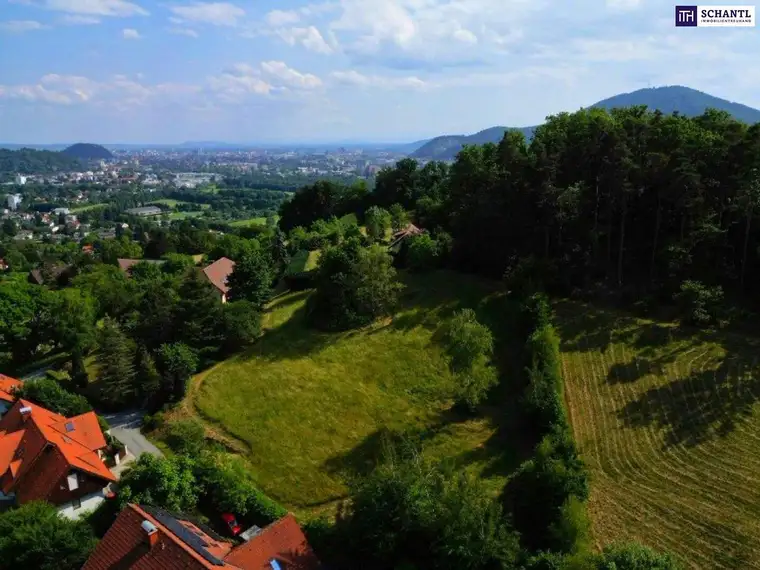 TRAUMHAFTES GRUNDSTÜCK IN GRAZ-ST.VEIT ! In einer Sackgasse gelegen und von der grünen Natur umgeben - SENSATIONELLER AUSBLICK. Jetzt anfragen und Details anfordern!