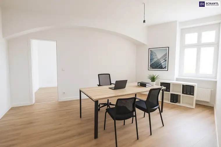***Charmantes Bürojuwel im 3. Bezirk nahe Schloss Belvedere – Erstbezug nach Sanierung in einem prunkvollen Altbauhaus***
