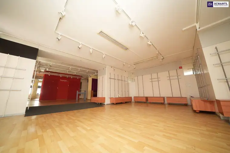 TOLLE GELEGENHEIT! Top-Gewerbefläche im Herzen von Deutschlandsberg – perfekte Lage für Handel oder Gastronomie!!! MEHR KUNDEN DANK KORALMBAHN! Flächen erweiterbar!