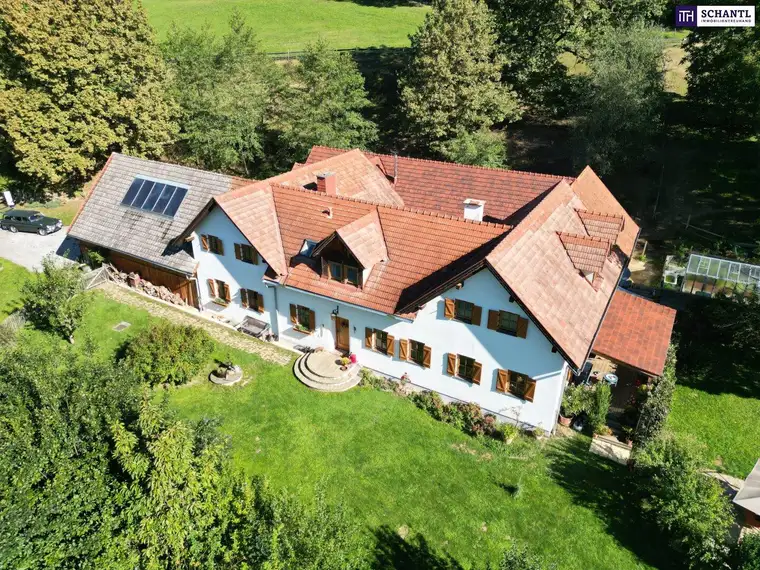 Exklusiver Vierkanthof im Thermenland Steiermark – Wohnen, Reiten &amp; Leben mit Pool und Alpakas!
