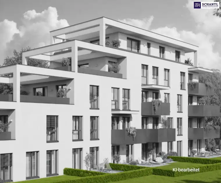 Graz von seiner schönsten Seite: Wohnen mit Aussicht und gigantischer Außenfläche in einem beliebten Grazer Stadtteil - provisionsfrei!