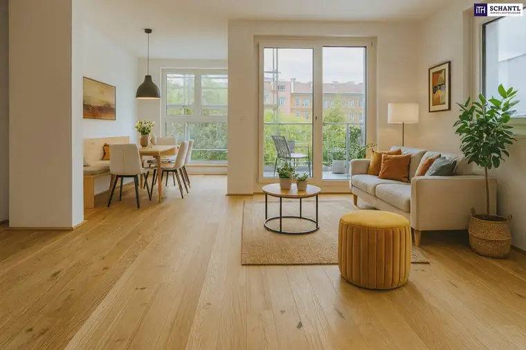 Heißes Dachgeschoß für coole Genießer! 3-Zimmer-Wohnung im Herzen von Schwechat, nachhaltig &amp; begehrenswert!