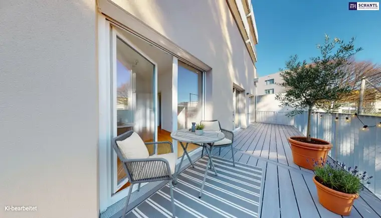 Provisionsfrei! EG-Wohntraum mit XL-Südostbalkon – Sonne &amp; Freiraum genießen