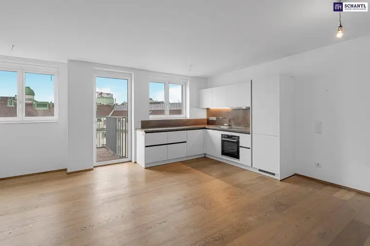 U4 Pilgramgasse ums Eck! Lichtdurchflutete Dachgeschosswohnung mit hofseitiger Terrasse + ausgezeichnete Infrastruktur!