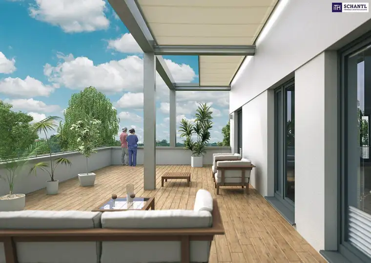 Ein PENTHOUSE zum VERLIEBEN - in einem der schönsten Wohnbezirke und in einer Sackstraße gelegen! von Graz - FERTIGSTELLUNG SOMMER 2027