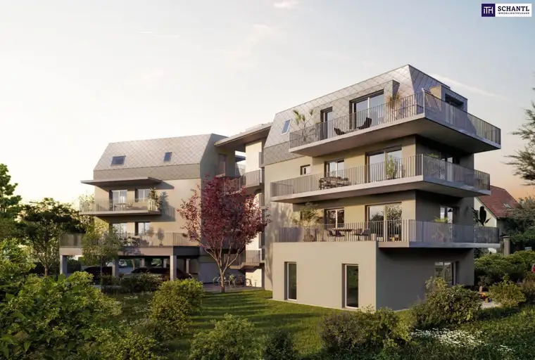 Neubauwohnung mit Extraflair - großer Balkon in Graz-Eggenberg - PROVISIONSFREI! Noch vor Baustart!