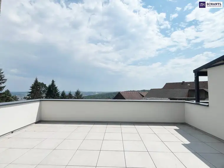 Hausgefühl auf zwei Ebenen mit sonnigen Terrassen und traumhaftem Weitblick