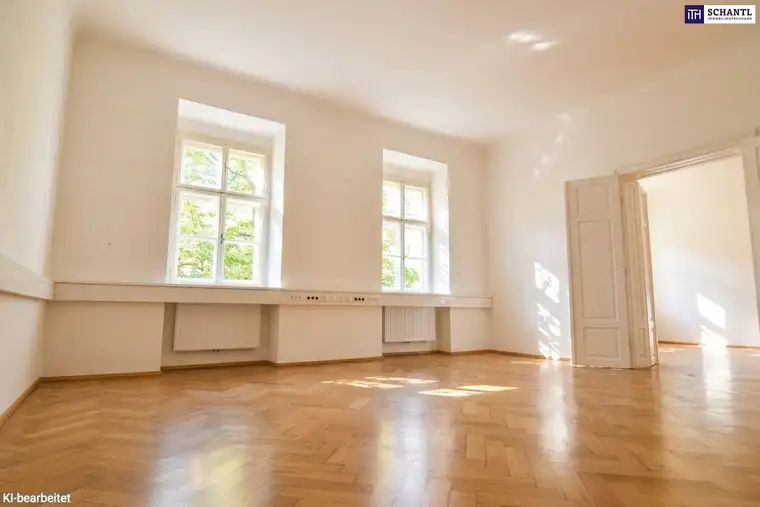 City Office Graz 104 m² | 4 Räume | Lift | Küche | stilvoll &amp; modern saniert