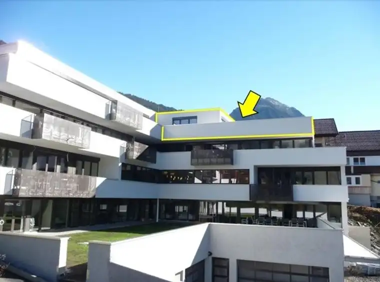 Ferienwohnung: 4 Zimmer mit TG Platz im Zentrum von St. Gallenkirch/Montafon, 2,5 - 3% Rendite/Jahr!