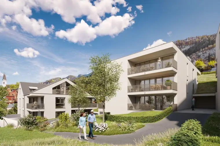 NEUBAU: Stilvolle 3 Zimmer Wohnung mit Tiefgarage und Lift | Haus 2 - TOP 6