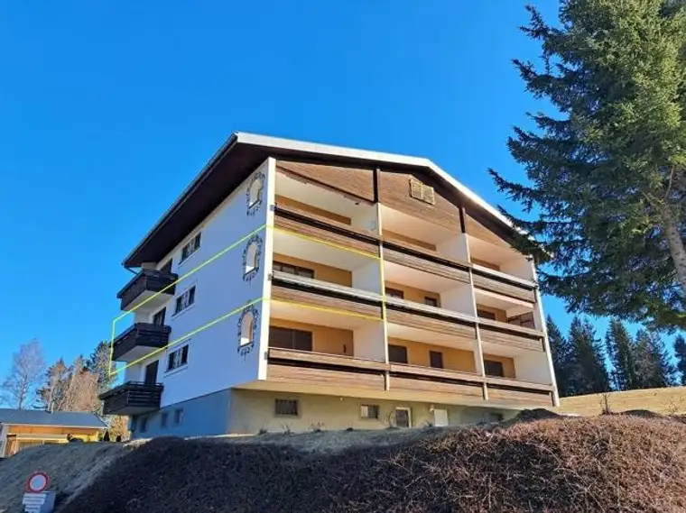 Idyllische möblierte 3 Zimmer Ferienwohnung, mitten in der Natur im sonnigen Übersaxen!
