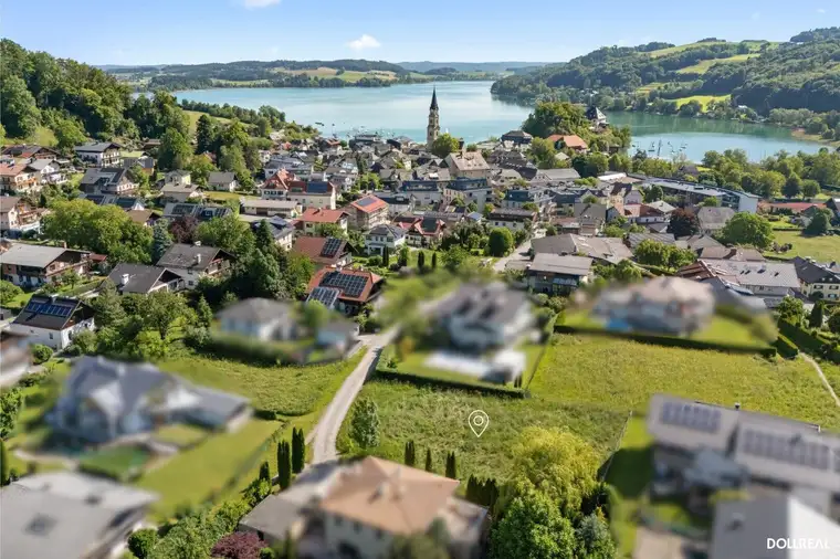 MATTSEE: Grundstück in Toplage, 1.073m², ev. teilbar - bewilligtes Wohnprojekt mit 10 W