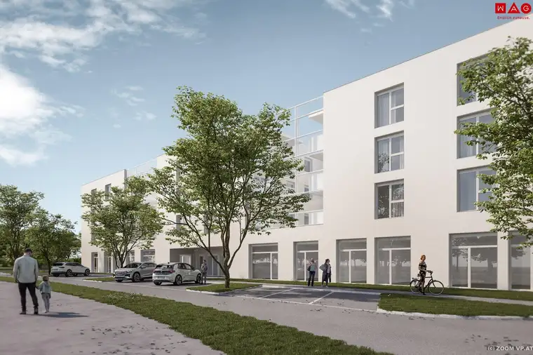 362,66 m² Büro-/Ordinations- u. Geschäftsflächen auf einer Ebene mit flexiblen Ausbaumöglichkeiten direkt an der Salzburger Straße