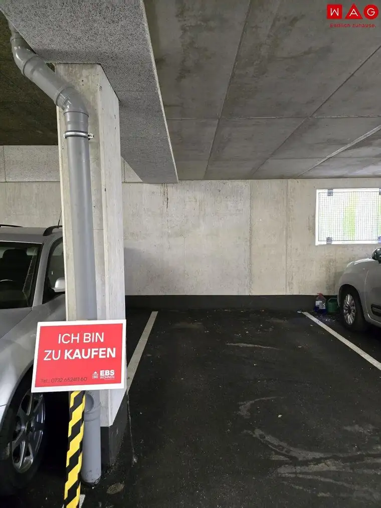 Schon vorgesorgt? Der Winter steht vor der Tür! Tiefgaragenplatz in modernem Neubau in St. Georgen/Gusen! Fußläufig zum Bahnhof und zum Ortskern!